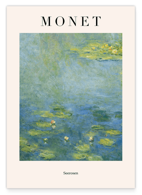 Claude Monet - Museum-Poster Seerosen V