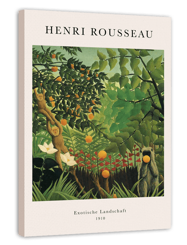 Henri Rousseau - Museum-Poster Exotische Landschaft