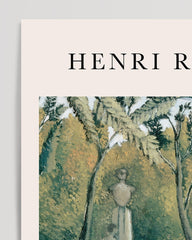 After Hover: Henri Rousseau - Museum-Poster Der Spaziergang im Jarding du Luxembourg