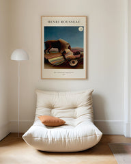 After Hover: Henri Rousseau - Museum-Poster La Bohémienne endormie