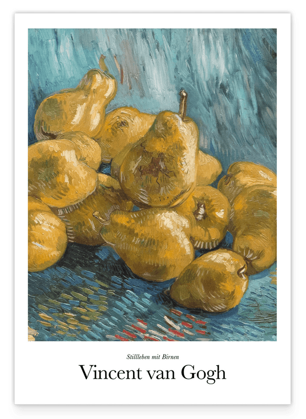 Vincent van Gogh - Museum-Poster Stillleben mit Birnen
