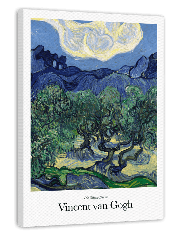 Vincent van Gogh - Museum-Poster Die Oliven-Bäume