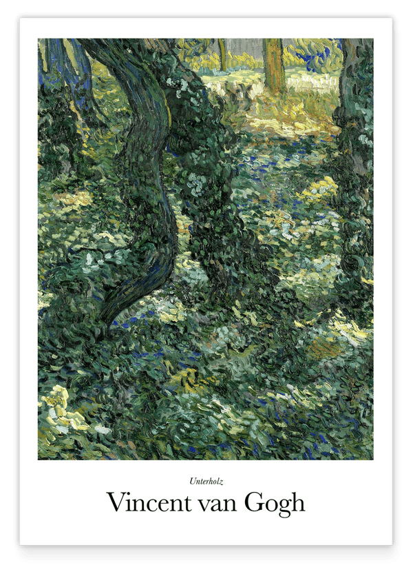 Vincent van Gogh - Museum-Poster Unterholz