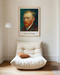 After Hover: Vincent van Gogh - Museum-Poster Selbstbildnis