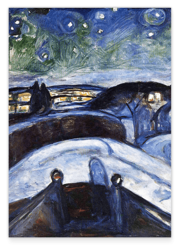 Edward Munch - Sternennacht