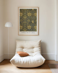 After Hover: William Morris Jagd - Museum-Poster Rosenmuster