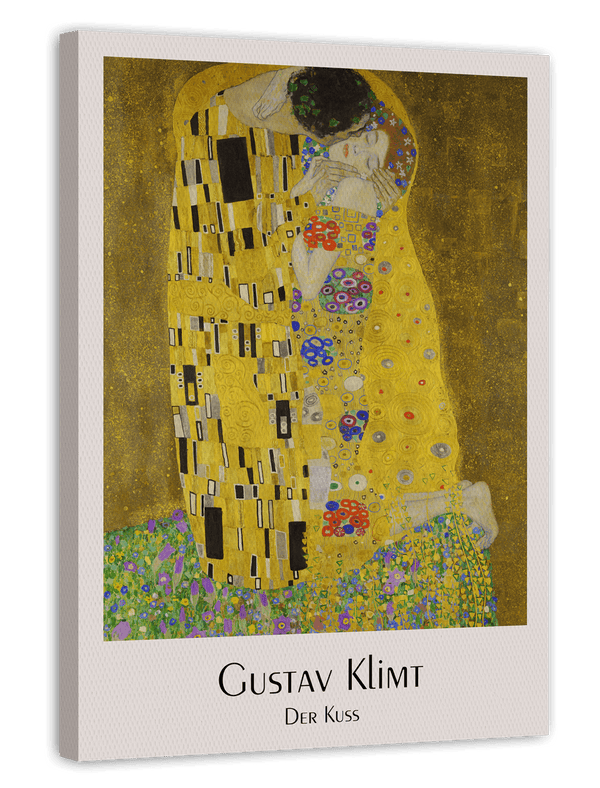 Gustav Klimt - Museum-Poster Der Kuss