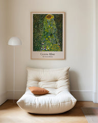 After Hover: Gustav Klimt - Museum-Poster Die Sonnenblume