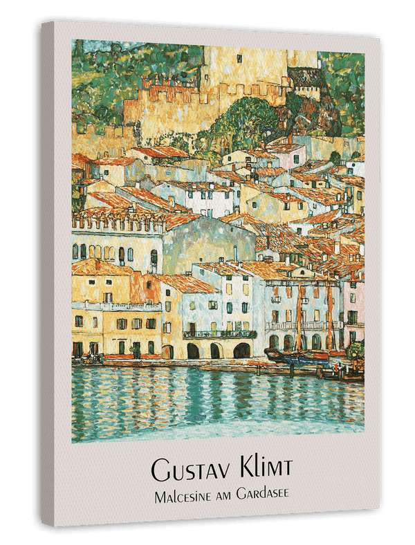 Gustav Klimt - Museum-Poster Malcesine am Gardasee