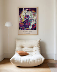After Hover: Gustav Klimt - Museum-Poster Die Jungfrau