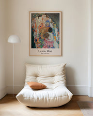 After Hover: Gustav Klimt - Museum-Poster Tod und Leben I