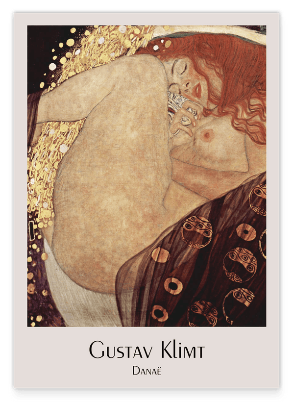 Gustav Klimt - Museum-Poster Danaë