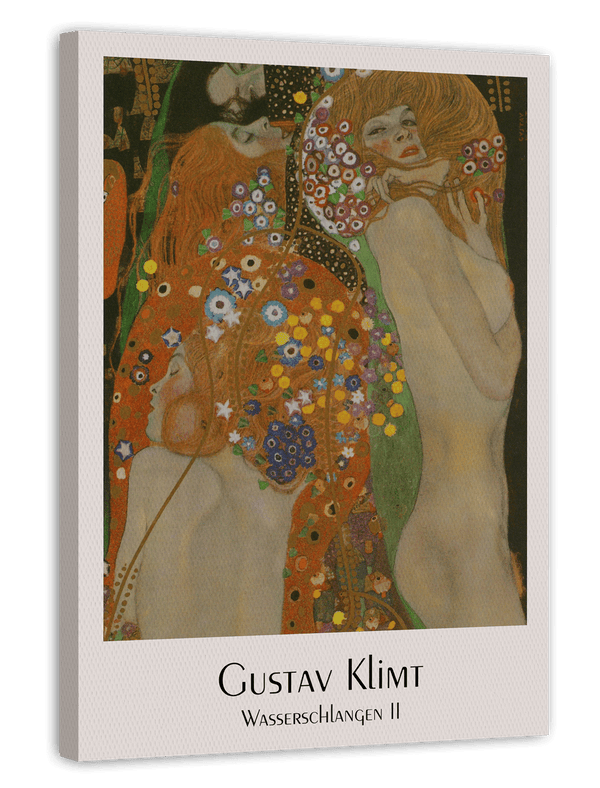 Gustav Klimt - Museum-Poster Wasserschlangen II