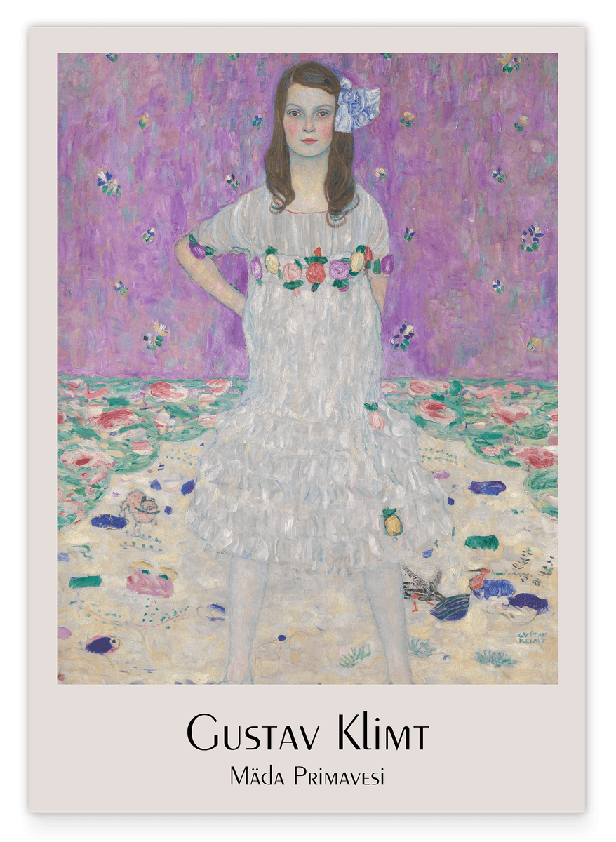 Gustav Klimt - Museum-Poster Mäda Primavesi