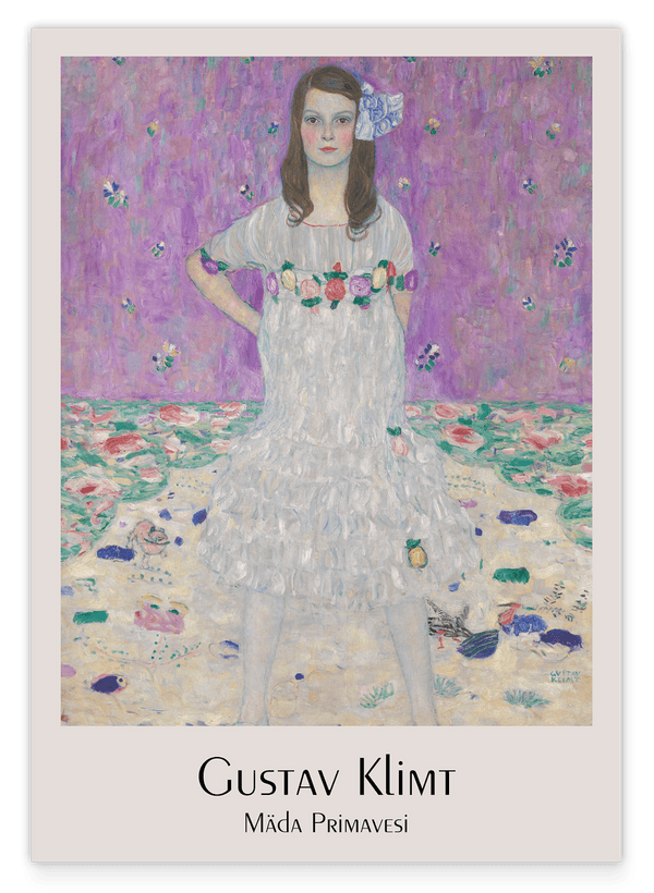 Gustav Klimt - Museum-Poster Mäda Primavesi