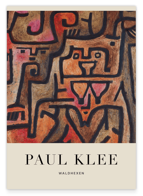 Paul Klee - Museum-Poster Waldhexen