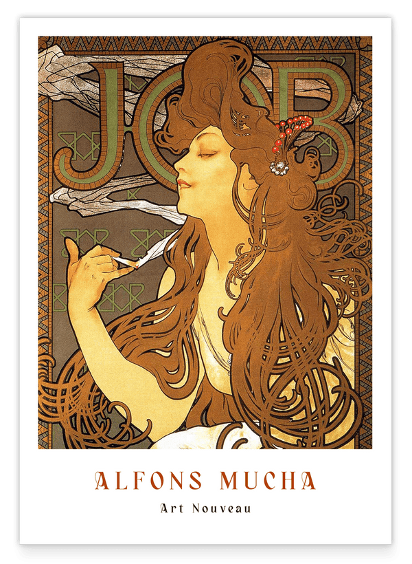 Alfons Mucha - Museum-Poster Rauchende Frau I - JOB
