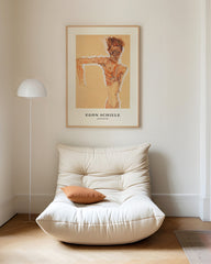 After Hover: Egon Schiele - Museum-Poster I Selbstportät