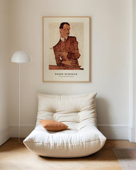 After Hover: Egon Schiele - Museum-Poster I Portrait von Arthur Rössler