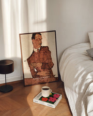 After Hover: Egon Schiele - Museum-Poster II Portrait von Arthur Rössler