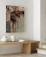 After Hover: Egon Schiele - Museum-Poster II Segelschiffe mit wellenbewegtem Wasser