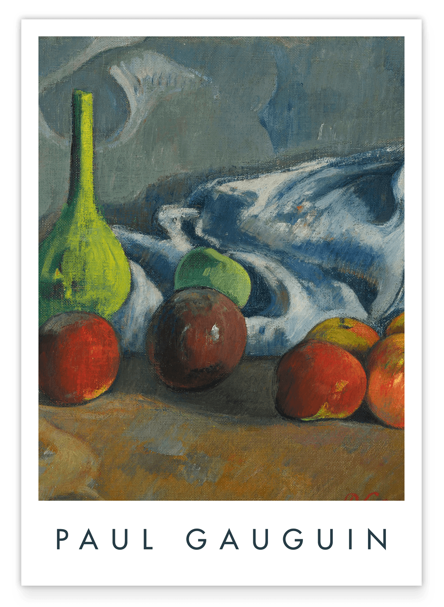 Paul Gauguin - Museum-Poster Stillleben mit Äpfeln