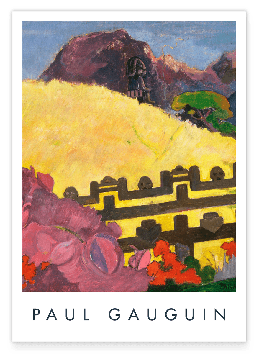 Paul Gauguin - Museum-Poster Der heilige Berg