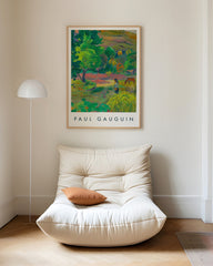 After Hover: Paul Gauguin - Museum-Poster Das Haus (Te Fare)