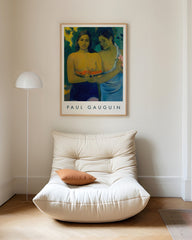 After Hover: Paul Gauguin - Museum-Poster Zwei tahitische Frauen