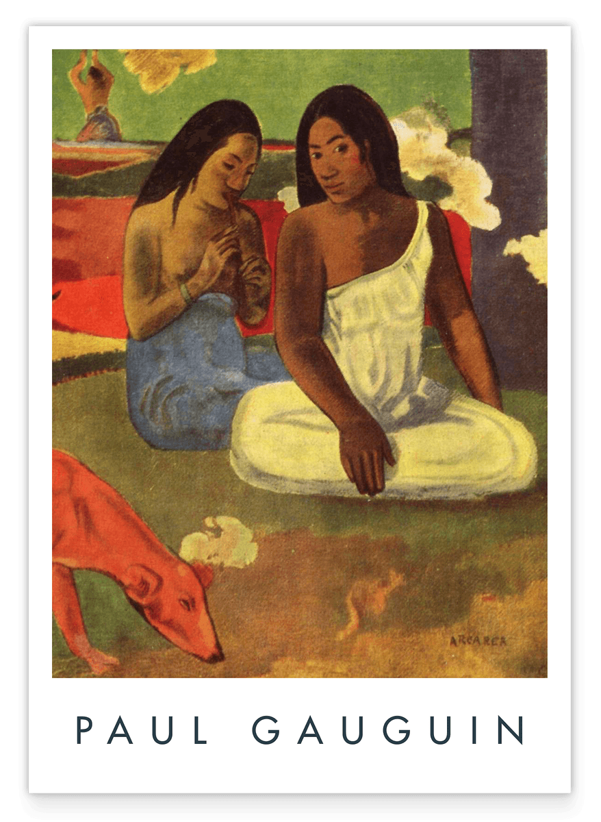 Paul Gauguin - Museum-Poster Arearea
