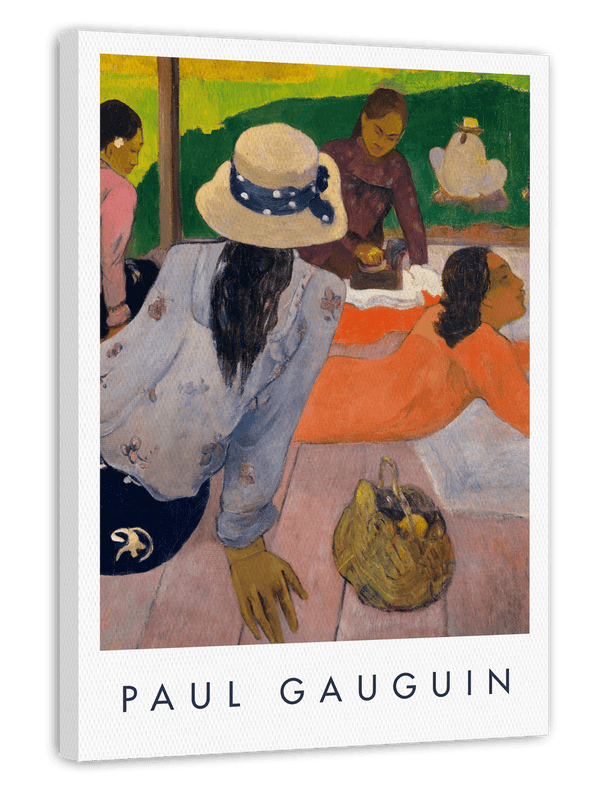 Paul Gauguin - Museum-Poster Die Siesta