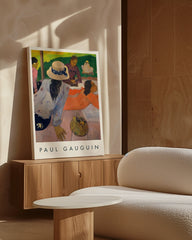 After Hover: Paul Gauguin - Museum-Poster Die Siesta