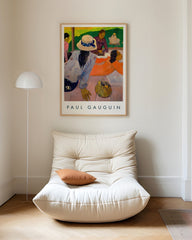 After Hover: Paul Gauguin - Museum-Poster Die Siesta