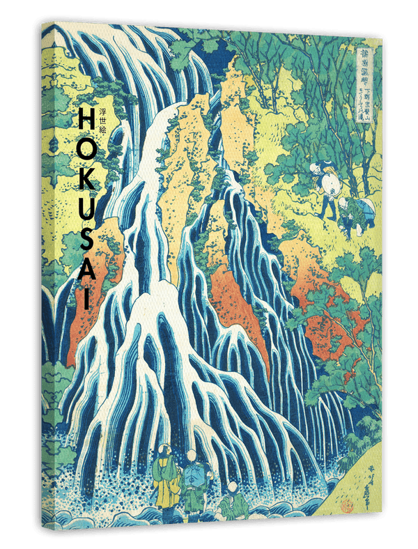 Katsushika Hokusai - Museum-Poster II Kirifuri-Wasserfall am Kurokami-Berg in Shimotsuke