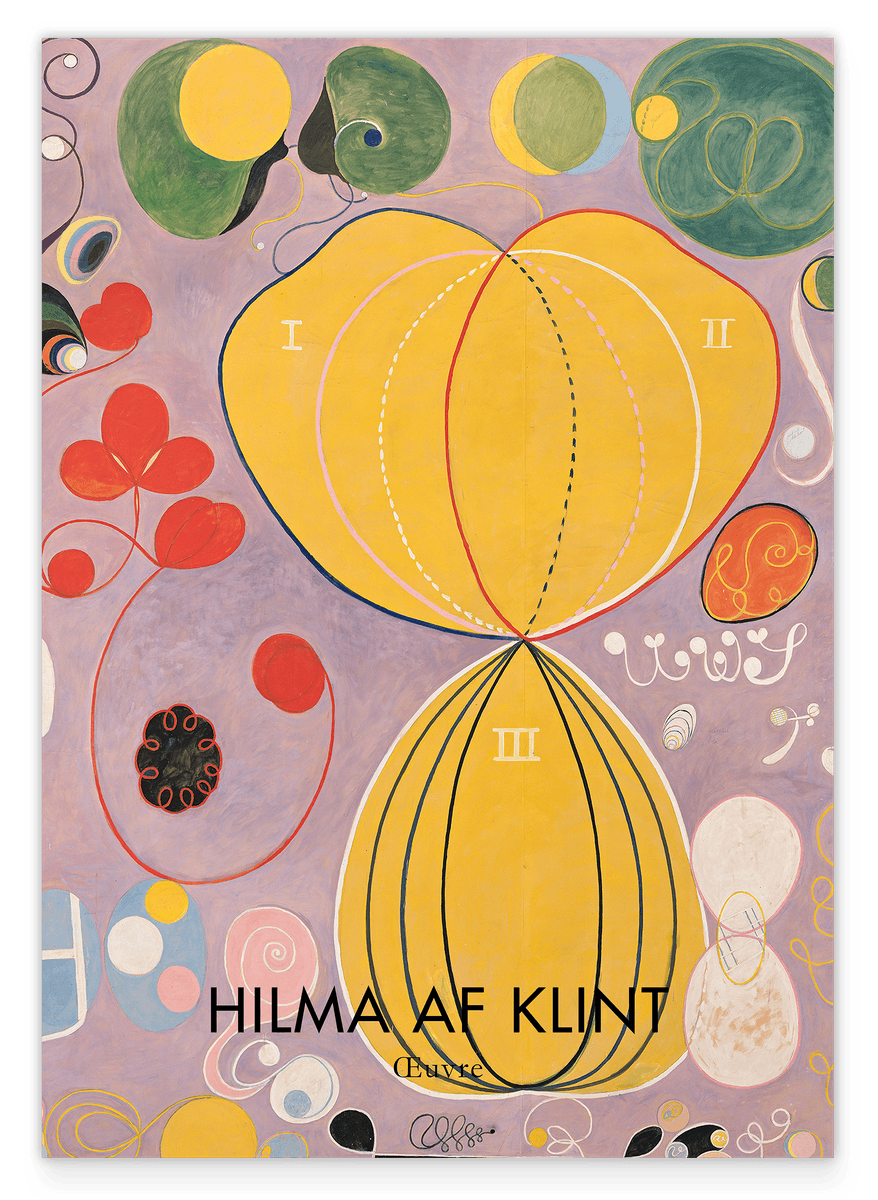 Hilma af Klint - Museum-Poster  The Ten Largest, No 7, Adulthood (1907)