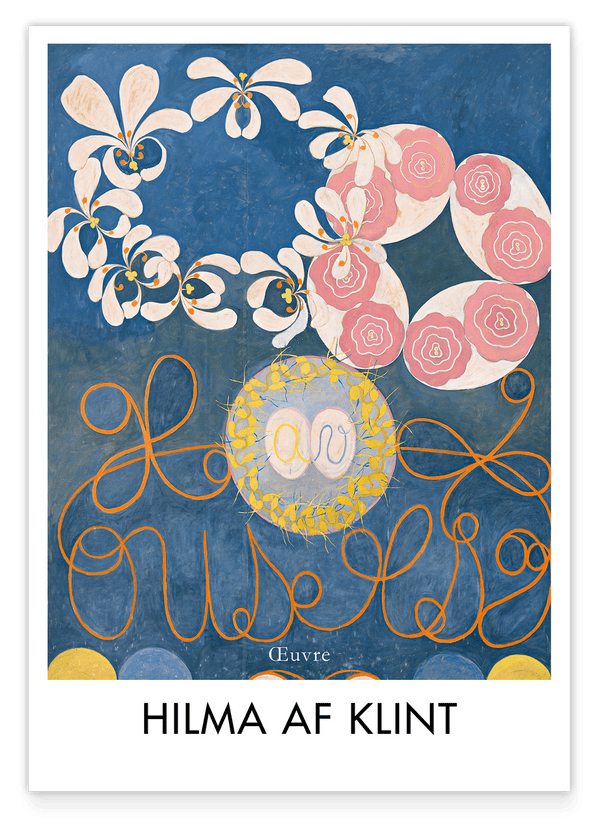 Hilma af Klint - Museum-Poster II The Ten Largest, No 1 (1907)