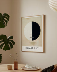 After Hover: Hilma af Klint - Museum-Poster II Buddha's Standpunkt im irdischen Leben, Nr. 3a