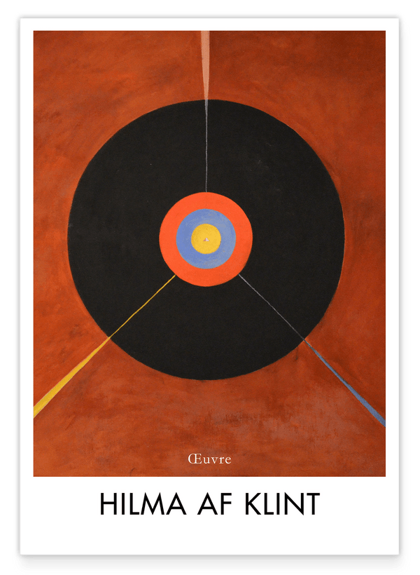 Hilma af Klint - Museum-Poster II Der Schwan, Nr. 18