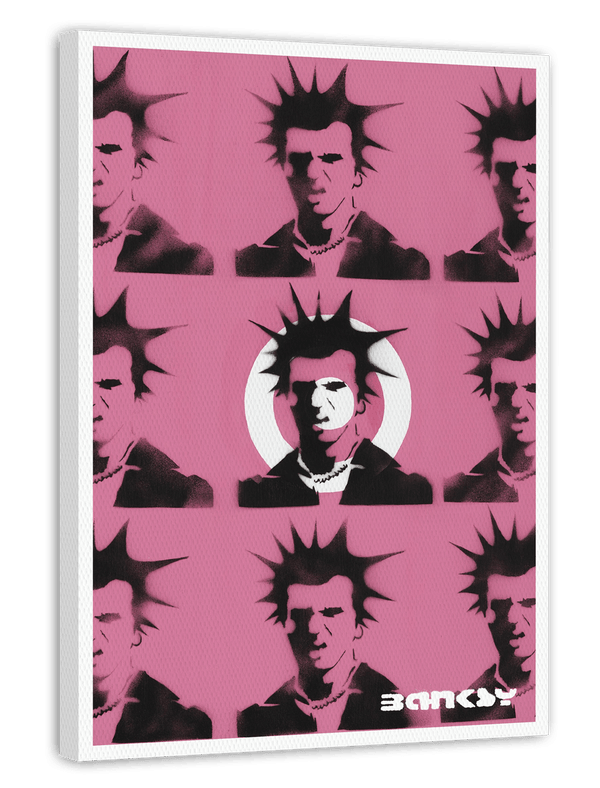 Banksy - Museum-Poster Punks Not Dead