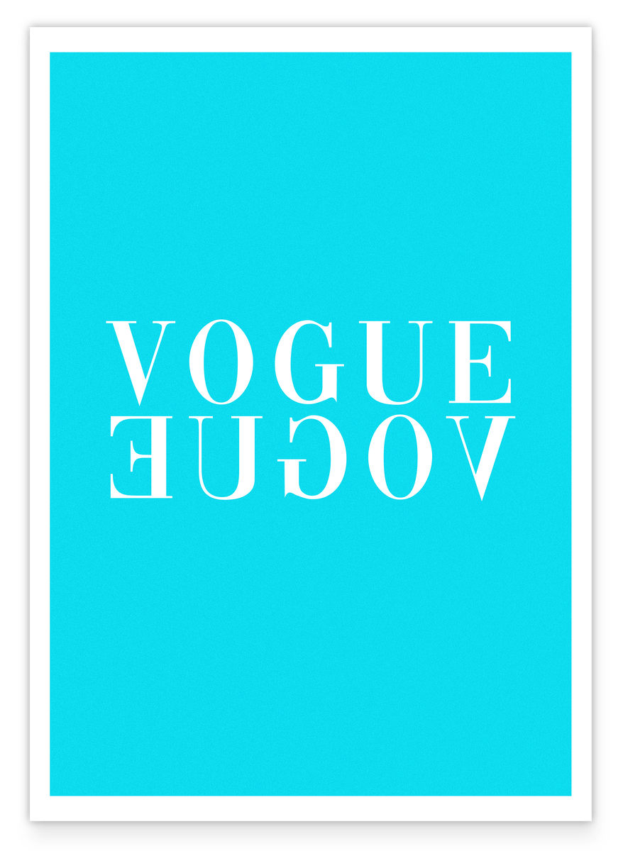Vogue - Mode - Türkis