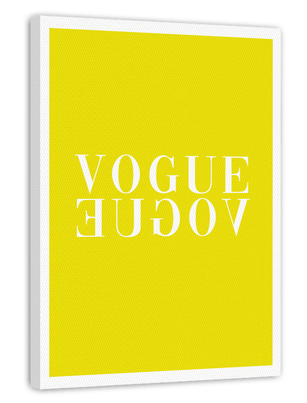 Vogue - Mode - Gelb