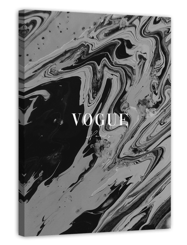 Vogue - Mode - Schwarz-Weiß