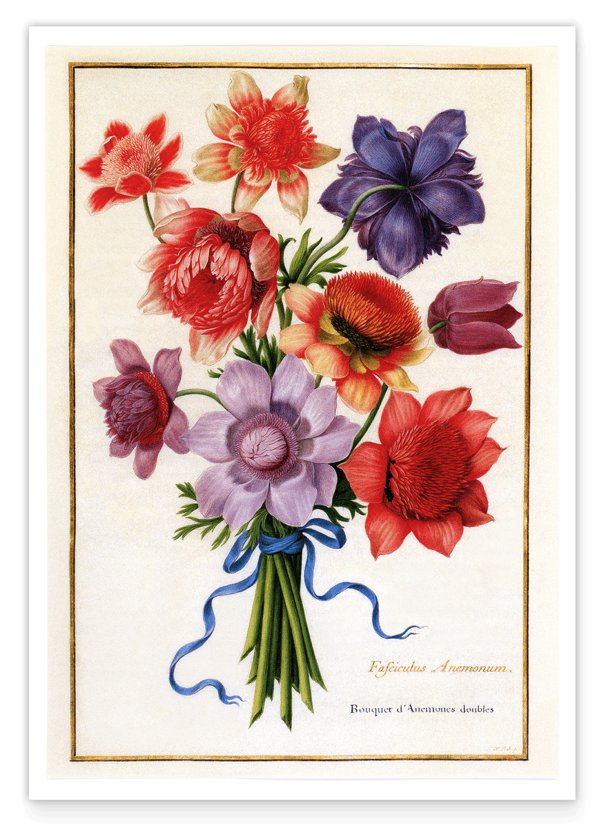 Bunter Blumenstrauß mit Anemonen