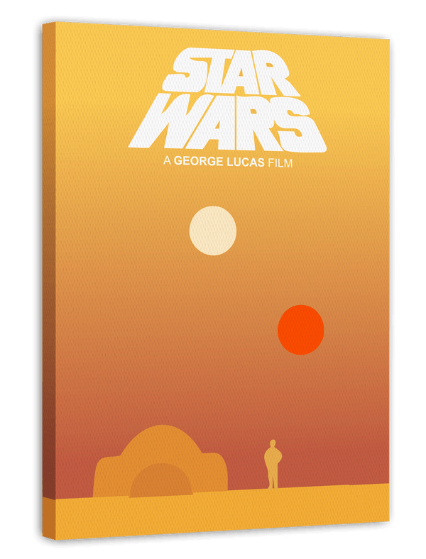 Star Wars Illustration - A George Lucas Film
