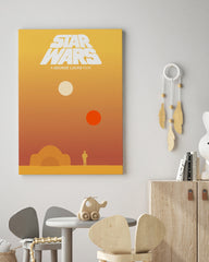 After Hover: Star Wars Illustration - A George Lucas Film