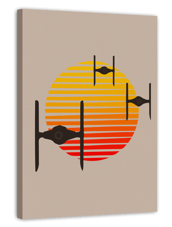 Star Wars Illustration - Sunset