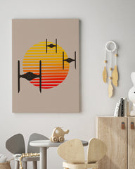 After Hover: Star Wars Illustration - Sunset