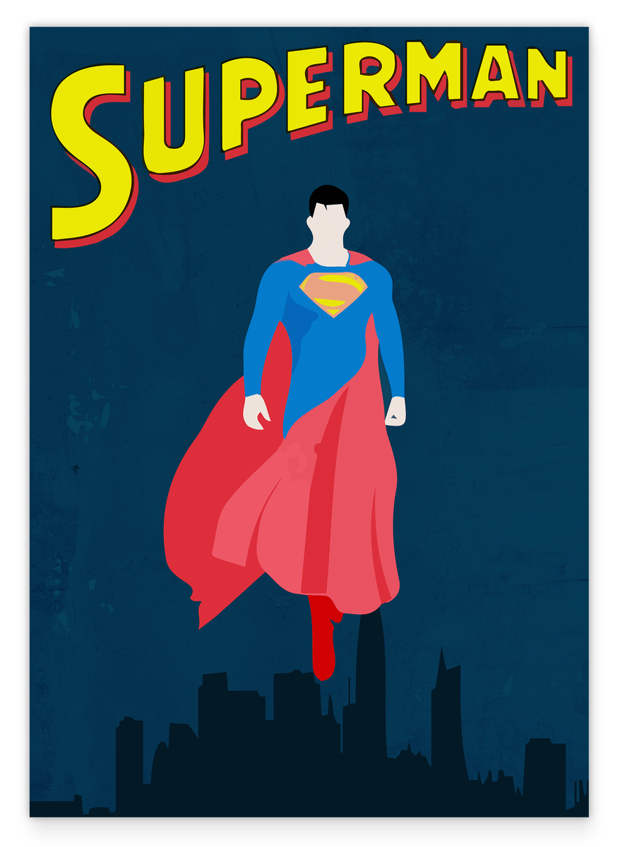 Superman - Comic Illustration