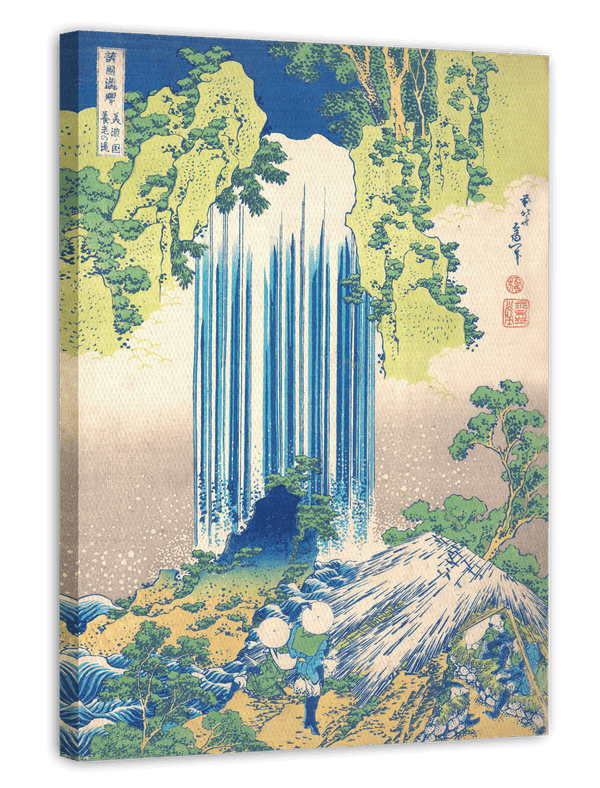 Katsushika Hokusai - Yōrō-Wasserfall in der Provinz Mino (Mino no Yōrō no taki)