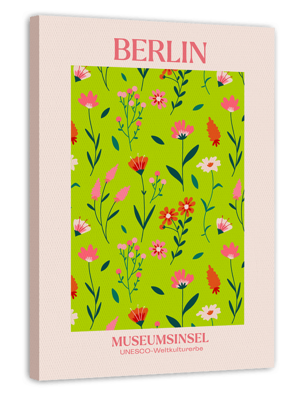 Blumenwiese auf der Museumsinsel Berlin